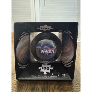 100-Piece NASA Double-Sided Jigsaw Puzzle Foil Effect Adults and Kids Age 3+